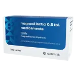 15168-magnesii lactici 0,5 tbl. medicamenta 0,5g neobalene tablety 100